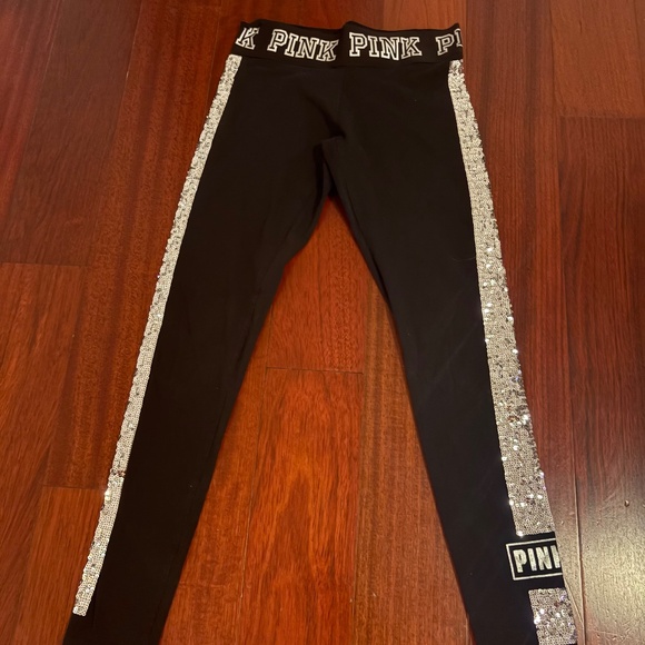 Victoria's Secret Pants - PINK YOGA LEGGINGS